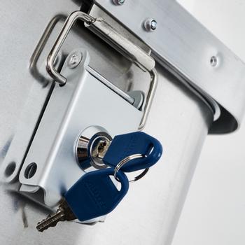 Alutec CLASSIC Opbergkist 68 l Grijs 575 x 385 x 375 mm (ALU11068)