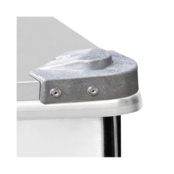 Alutec INDUSTRY Opbergkist 48 l Grijs 580 x 385 x 277 mm (ALU13048)