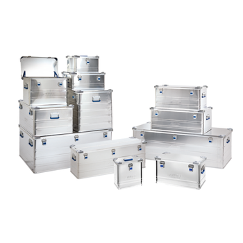 Alutec INDUSTRY Opbergkist 73 l Grijs 580 x 385 x 410 mm (ALU13073)