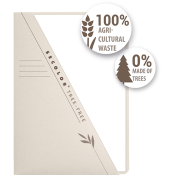 DJOIS Tree-Free Insteekmap A4 Crème Karton 225 g/m² 10 Stuks (3853311)