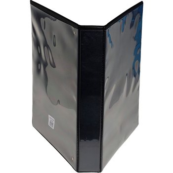 EXACOMPTA Kreacover 40 mm Elastomap PP (Polypropeen) A4+ 4 Ringen Zwart 51843NE (51843NE)