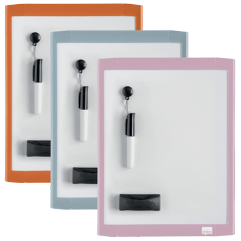 NOBO Mini Whiteboard Magnetisch Gelakt staal Enkel 21,6 (B) x 28 (H) cm (1915625)