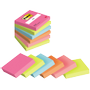 POST-IT Sticky Notes Poptimistic 76 X 76 mm Kleurenassortiment 100 Vellen Pak van 6 (7100259210)