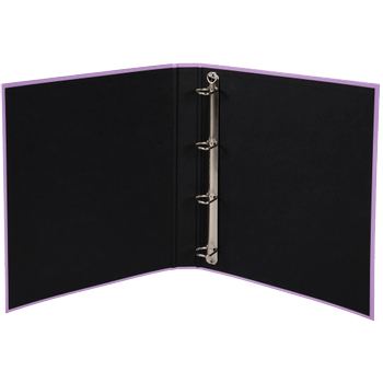 EXACOMPTA Aquarel 25 mm Ringband Karton, Papier A4 4 Ringen Mauve 51565E (51565E)