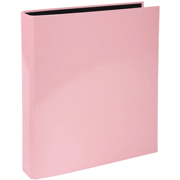 EXACOMPTA Aquarel 25 mm Ringband Karton, Papier A4 4 Ringen Roze 51566E (51566E)