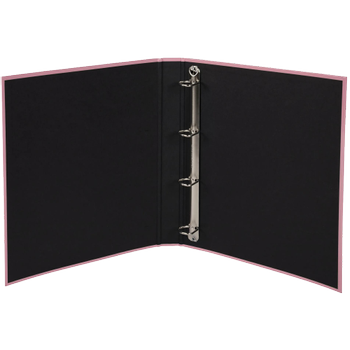 EXACOMPTA Aquarel 25 mm Ringband Karton, Papier A4 4 Ringen Roze 51566E (51566E)