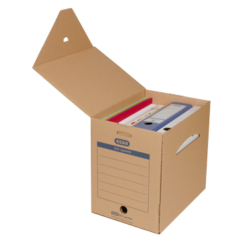 ELBA Eenvoudige handmatige montage Karton Archiefdoos Bruin  23,6 x 30 x 33,3 cm 6 Stuks (100421092)