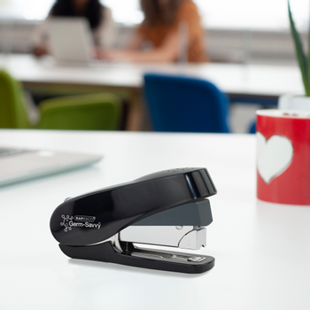 RAPESCO Luna Less Effort Nietmachine Halve strip 50 Vellen Zwart 24/6, 24/8 Kunststof (1466)