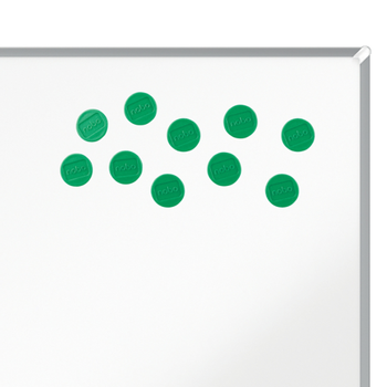 NOBO Whiteboard-magneten Groen 0.1 kg draagkracht 13 mm 10 Stuks (1915289)