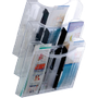 ARCHIVO 2000 A4 liggend Folderhouder Wandmontage Transparant 6133 CS TP 32,5 (B) x 10 (D) x 36 (H) cm