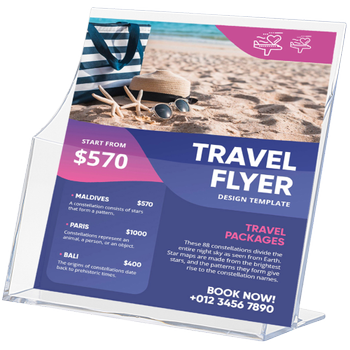 ARCHIVO 2000 Folderrek A4 1 Niveaus PS (Polystyreen) Transparant (6143 CS TP)