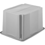 KEEEPER Kunststof Opbergbox 30 l Grijs 34,5 x 44,5 x 27 cm (1,05162E+12)