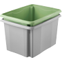 KEEEPER Kunststof Opbergbox 30 l Grijs 34,5 x 44,5 x 27 cm (1,05162E+12)