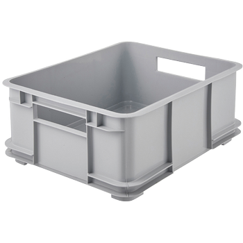 KEEEPER Kunststof Opbergbox 20 l Grijs 35 x 43 x 17,5 cm (1,54562E+12)