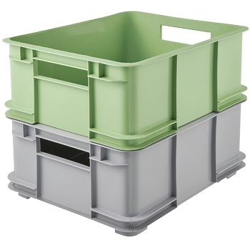 KEEEPER Kunststof Opbergbox 20 l Grijs 35 x 43 x 17,5 cm (1,54562E+12)