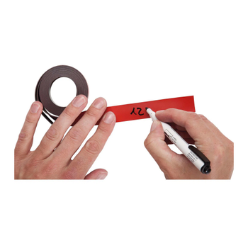 Maul Magneetstrip 2 cm x 1 m Rood 6520725 2 Stuks (6520725)