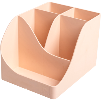 EXACOMPTA Skandi Pennenbak Pen-Wave 5 vakken PS (polystyreen) Huidskleur (69531D)