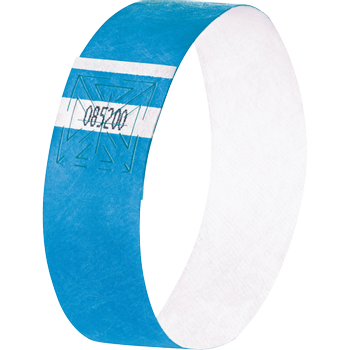 SIGEL Super Soft Evenementen polsbandjes Neonblauw 120 Stuks (EB211)