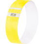 SIGEL Super Soft Evenementen polsbandjes Fluorescerend geel 120 Stuks