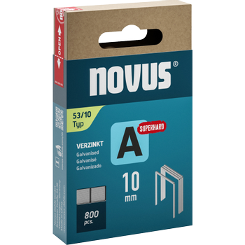 NOVUS Nietjes A 53 042-0778 10 mm Superhard 800 Nietjes (042-0778)