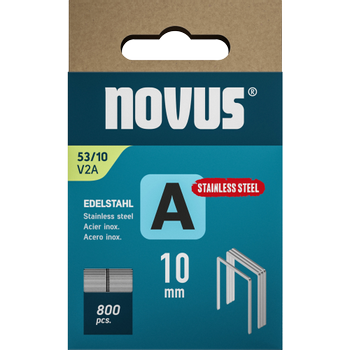 NOVUS Nietjes A 53 042-0779 10 mm 800 Nietjes (042-0779)