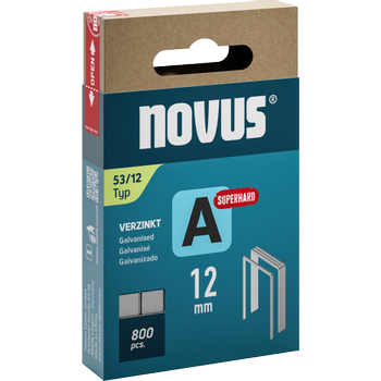 NOVUS Nietjes A 53 042-0780 12 mm Superhard 800 Nietjes (042-0780)