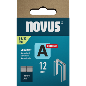 NOVUS Nietjes A 53 042-0780 12 mm Superhard 800 Nietjes (042-0780)