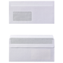 VIKING Enveloppen Met venster DL 220 (B) x 110 (H) mm Zelfklevend Wit 80 g/m² 1000 Stuks
