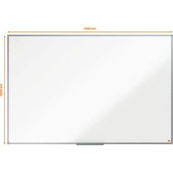 NOBO Essence Whiteboard 1905212 wandmontage magnetisch gelakt staal 150 x 100 cm (1905212)
