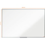 NOBO Essence Whiteboard 1905212 wandmontage magnetisch gelakt staal 150 x 100 cm (1905212)
