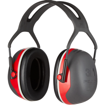 3M Gehoorkappen Zwart, rood X3A-1 (X3A-1)