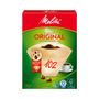 Melitta ORIGINAL 102 Koffiefilters Bruin Pak van 80