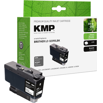 KMP LC3239XLBK Compatibel Brother Inktcartridge Zwart (15.434.001)