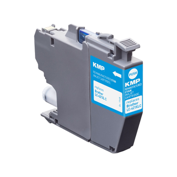 KMP LC421XLC Compatibel Brother Inktcartridge Cyaan (15.484.003)