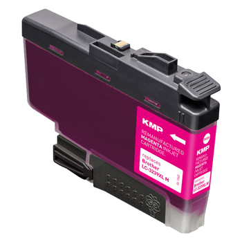 KMP LC3239XLM Compatibel Brother Inktcartridge Magenta (15.434.006)