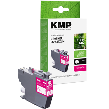 KMP LC421XLM Compatibel Brother Inktcartridge Magenta (15.484.006)