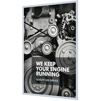 SHOWDOWN A0+ Kliklijst Hangend Zilver KRA0G25 87,2 (B) x 1,1 (D) x 122 (H) cm (KRA0G25)