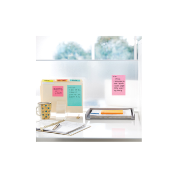 POST-IT Super Sticky Notes Kleurenassortiment 102 x 152 mm 4 Blokken à 45 Vellen (4645-RSSCOL4)