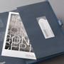SIGEL Conceptum Schrijfblok A5 Geruit Zijdelings Gebonden Kunststof Harde kaft Blauw, metallic Geperforeerd 194 Pagina's (CO402)
