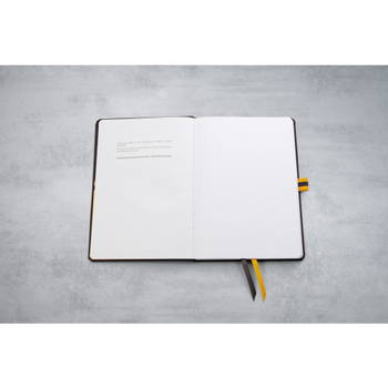 SIGEL Linescape Schrijfblok A5 Geruit Zijdelings Gebonden PU (Polyurethaan) Harde kaft Donkergrijs Niet geperforeerd 176 Pagina's (LS106)