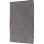 SIGEL ReUp Schrijfblok A5 Gelinieerd Zelfklevend zijdelings gebonden Koffieboondoppen Zachte Kaft Donkergrijs Niet geperforeerd 100 Pagina's