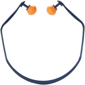 3M Banded Oordoppen met beugel Zonder koord Blauw, oranje 1310C1 Met 2 paar vervangende oordoppen (7100334838)