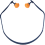 3M Banded Oordoppen met beugel Zonder koord Blauw, oranje 1310C1 Met 2 paar vervangende oordoppen