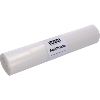 DEISS Vuilniszakken 70 l Transparant 25 Stuks (29703)