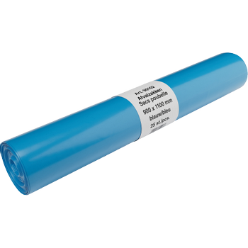 DEISS Vuilniszakken 140 l Blauw 25 Stuks (90102)