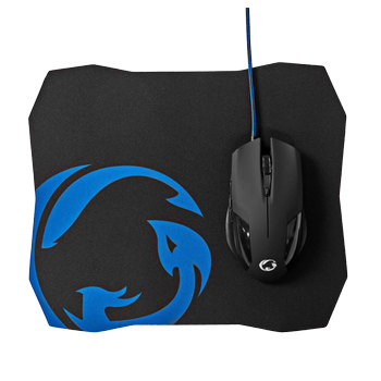 Nedis Muis en Muismat GMMP110BK Zwart (GMMP110BK)