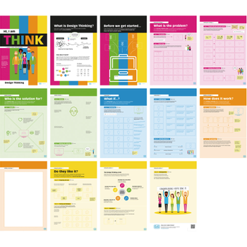 Playroom Flipoverblok Papier 125 (B) x 125 (D) x 710 (H) mm Kleurenassortiment (868658000)