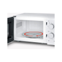 SEVERIN Vrijstaand Magnetron MW7885 17 L 700 W Wit (7885)