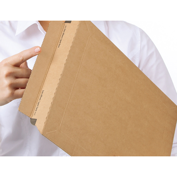 Colompac Golfkarton Enveloppen 288 (B) x 200 (D) x 50 (H) mm Bruin Pak van 20 (CP 010.02.020)