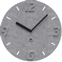 Alba Wandklok Grijs 30 x 4 x 30 cm